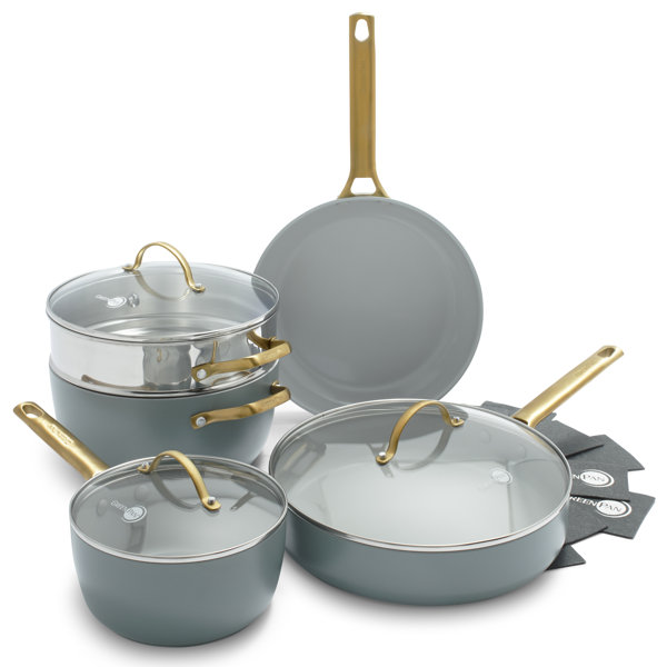 GreenPan Padova 8 Piece Aluminium Non Stick Cookware Set & Reviews